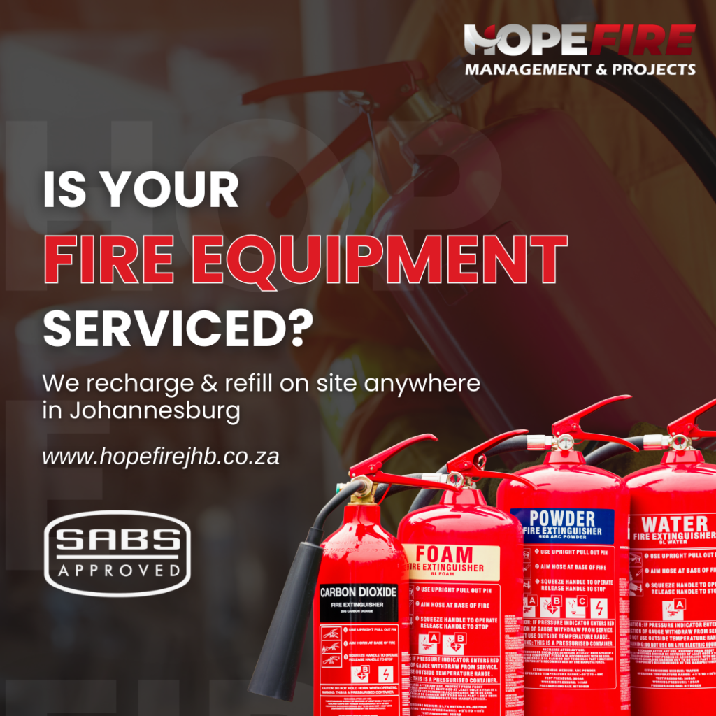 Is your fire equipment serviced?